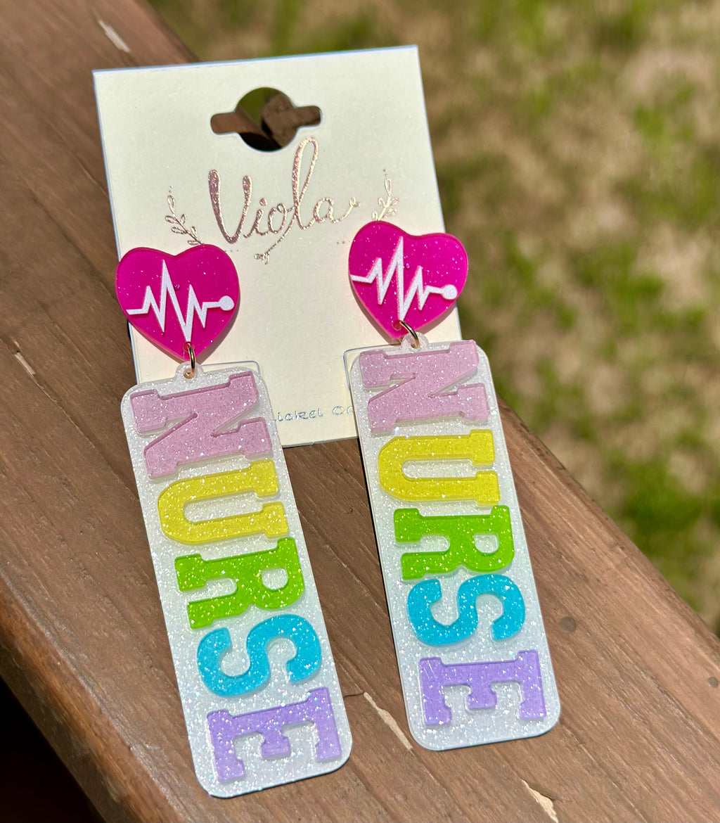 Nurse earrings