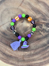 Halloween Charm & Tassel Bracelet