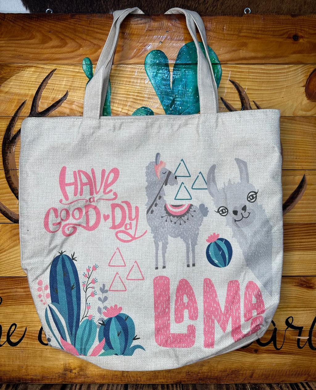 Llama Tote Bag