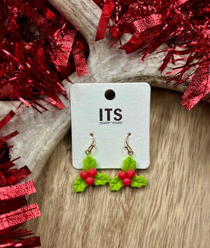 Mistletoe Earrings