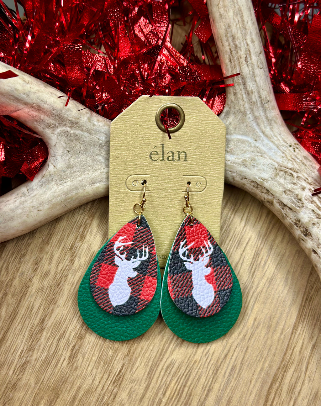 Oh Deer Christmas Earrings