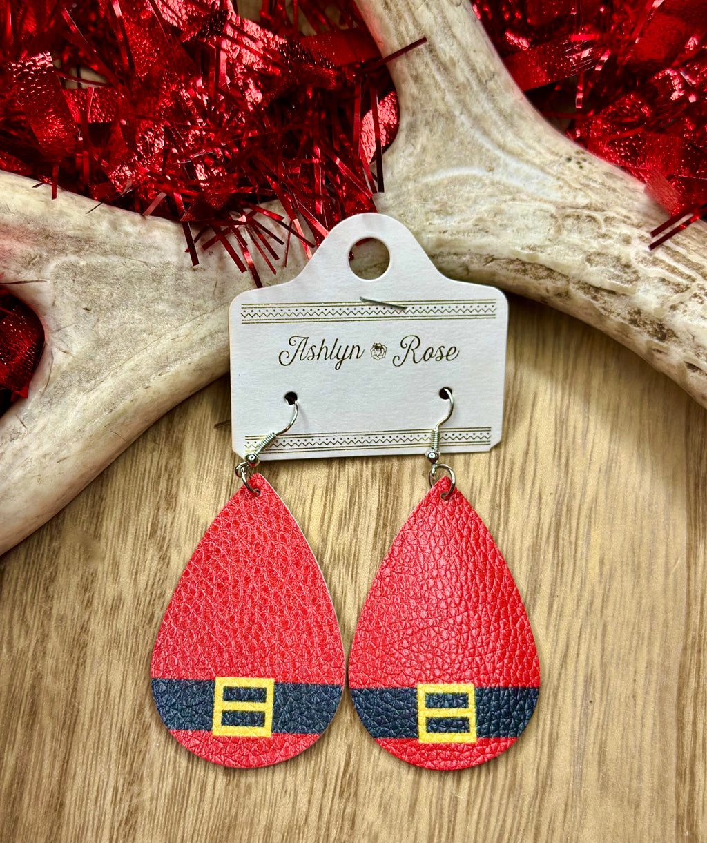 Santa Earrings