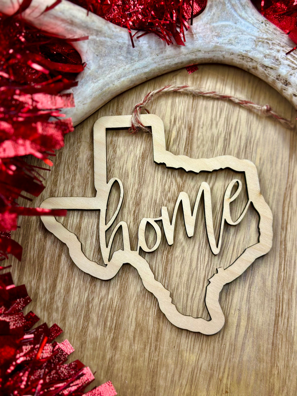 Texas Home Ornament