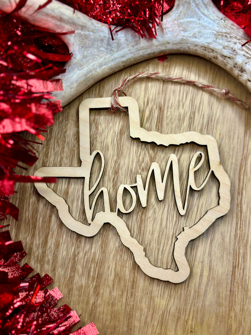 Texas Home Ornament