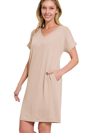 Perfect for Summer Dress *Tan*